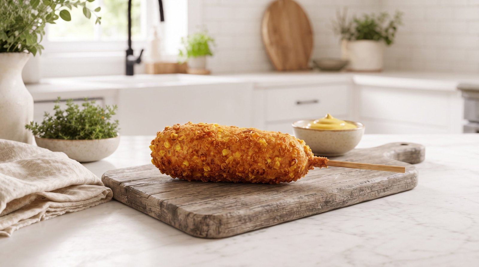Air Fryer Corn Dogs