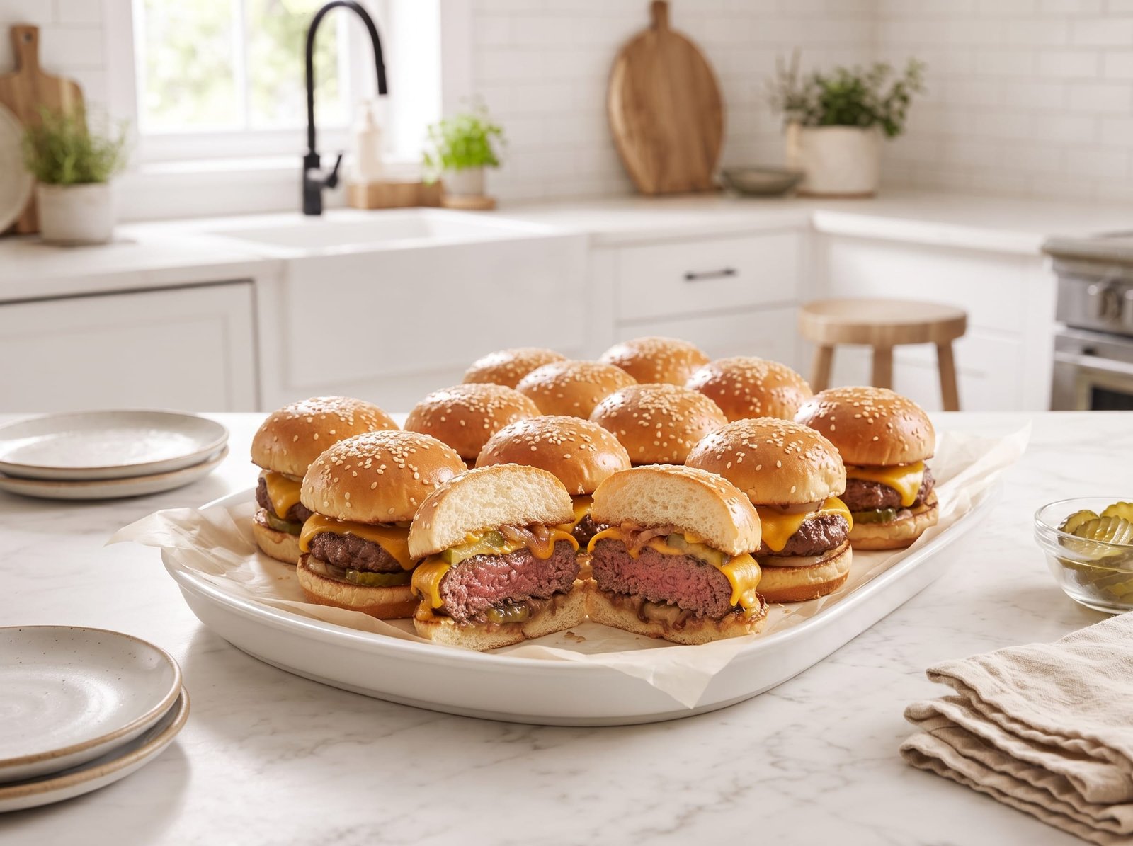 Cheeseburger Sliders: The Perfect Party-Sized Burgers Everyone Will Devour