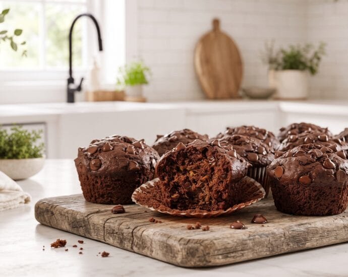 Chocolate Zucchini Muffins: A Secretly Healthy Treat You'll Love