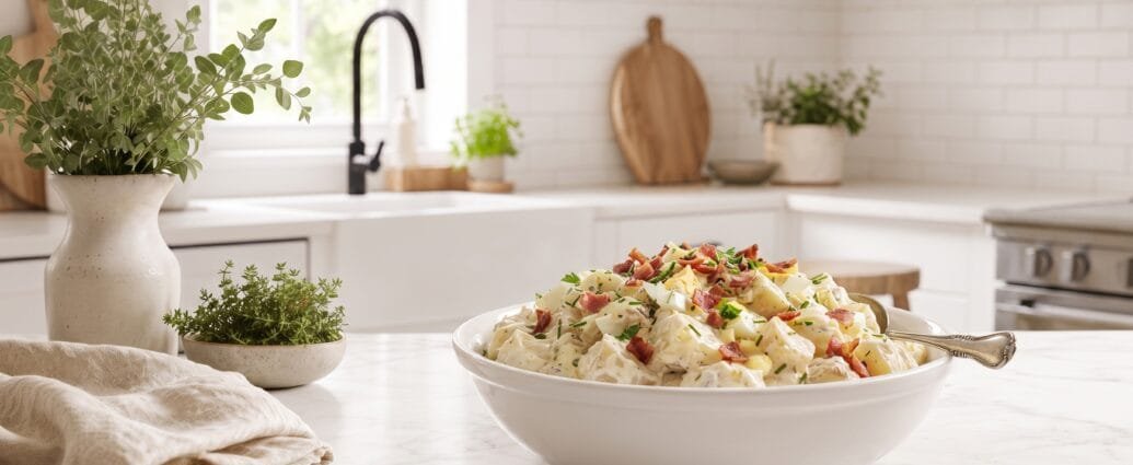 Classic Loaded Potato Salad: Creamy, Tangy, and Absolutely Irresistible