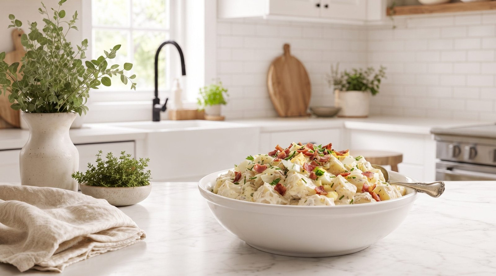 Classic Loaded Potato Salad