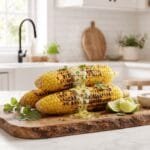 Grilled Corn on the Cob with Chili-Lime Butter