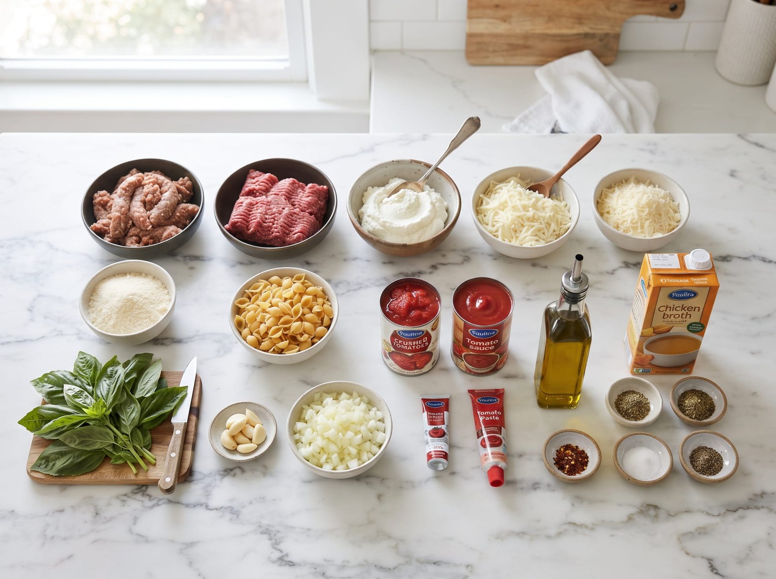 Lasagna Soup: All the Flavor of Classic Lasagna in a Cozy Bowl ingredients