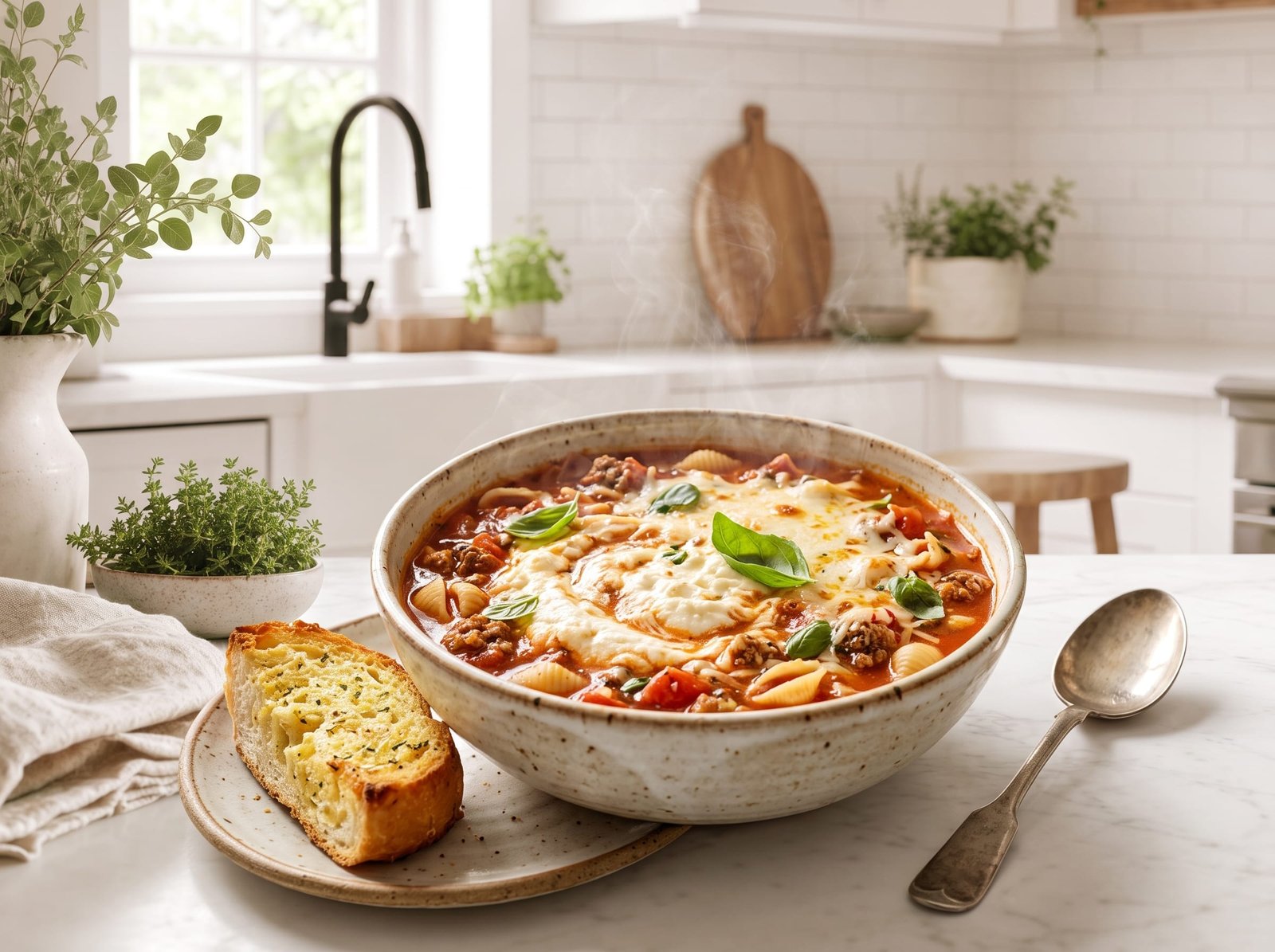 Lasagna Soup: All the Flavor of Classic Lasagna in a Cozy Bowl