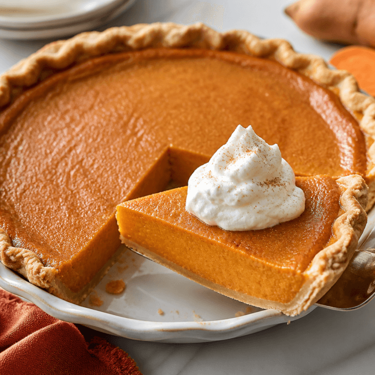 Homemade Sweet Potato Pie (Southern Classic)