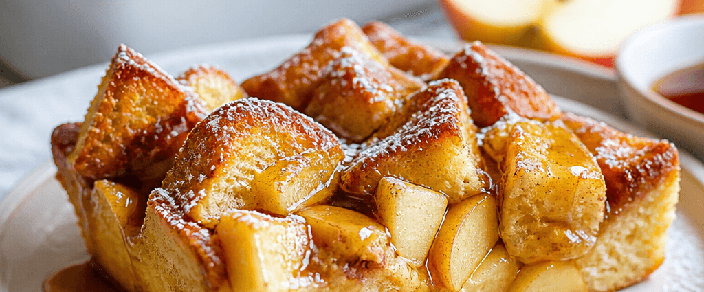Cozy Apple Cinnamon French Toast Casserole Recipe