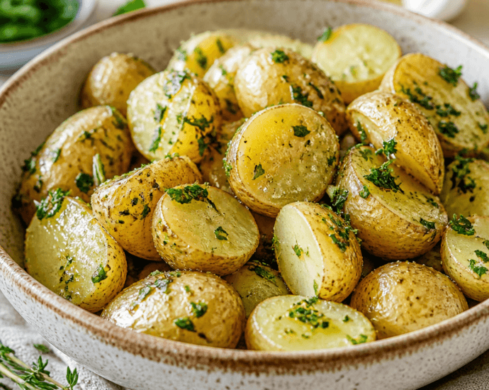 Instant Pot Herb Butter Potatoes Recipe