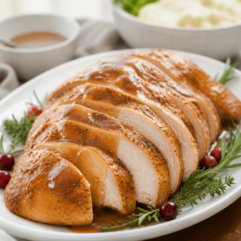 Instant Pot Turkey Breast with Gravy (Juicy & Easy)