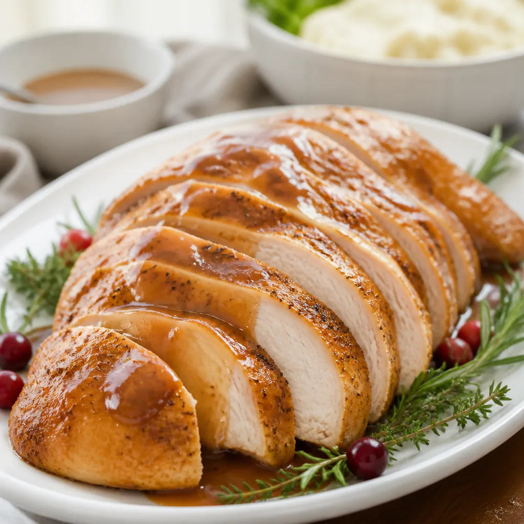 Instant Pot Turkey Breast with Gravy