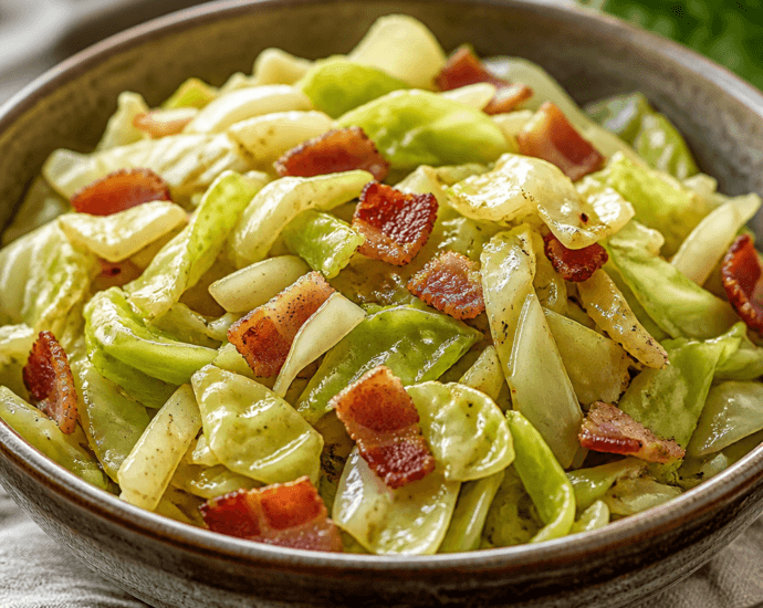 Easy Instant Pot Cabbage with Bacon Recipe
