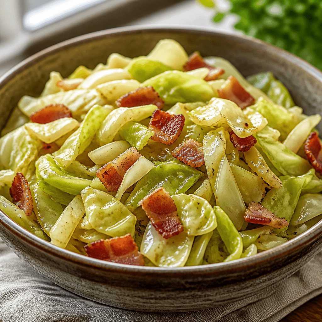 Instant Pot Cabbage With Bacon