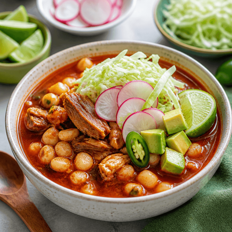 Authentic Homemade Pozole Recipe (Rich and Comforting)