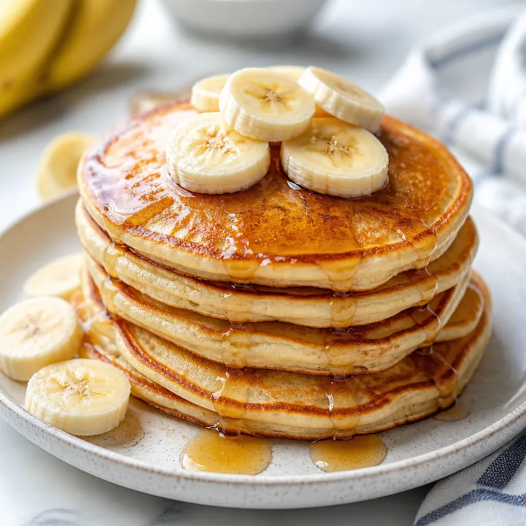 Gluten-Free Banana Pancakes (Fluffy & Easy)