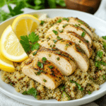 Lemon Herb Chicken with Quinoa