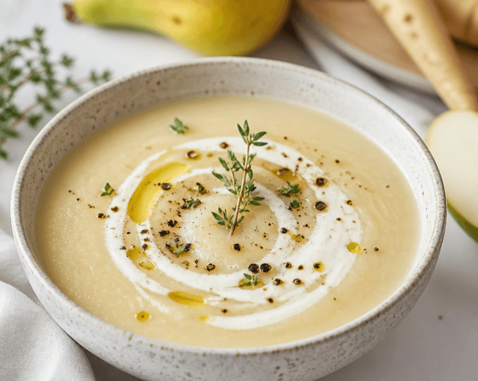 Roasted Parsnip and Pear Soup Recipe for Cozy Fall Nights