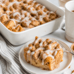 Cozy Cinnamon Roll Bread Pudding Recipe