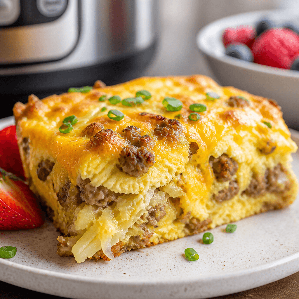 Easy Instant Pot Breakfast Casserole Recipe