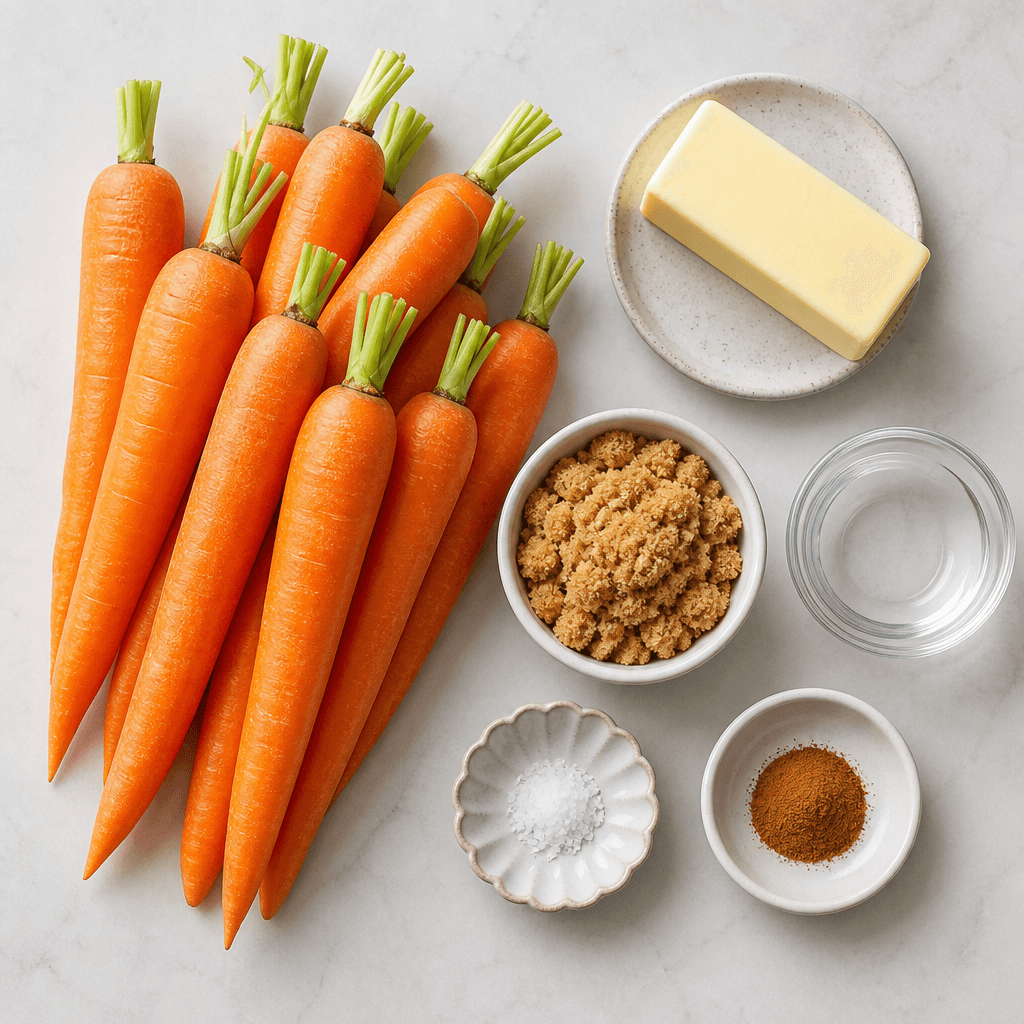 Easy Instant Pot Glazed Carrots Recipe ingredients
