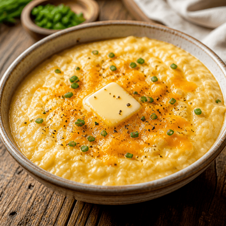 Creamy Instant Pot Cheesy Grits Recipe