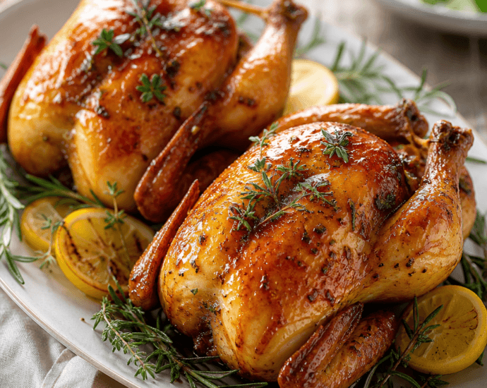 Glazed Cornish Hens Recipe Perfect for Dinner