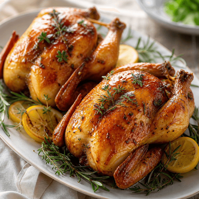 Glazed Cornish Hens Recipe: Perfect for an Elegant Dinner