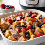 Cozy Instant Pot French Toast Casserole