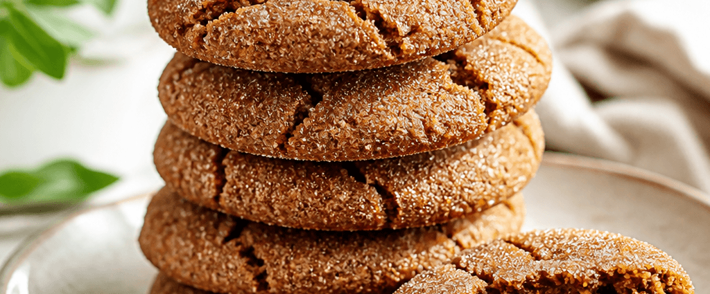 Soft Chewy Molasses Cookie Recipe