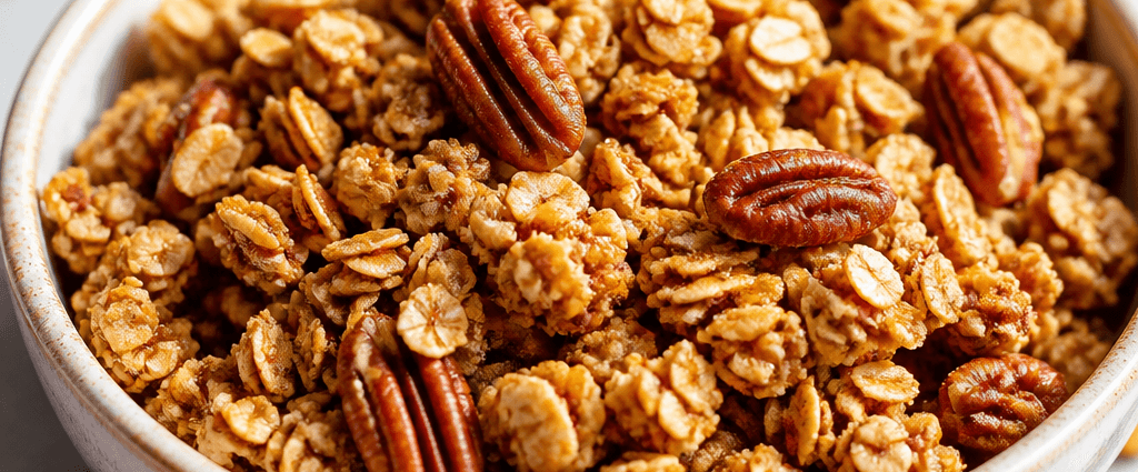 Homemade Maple Pecan Granola