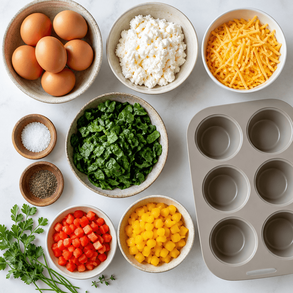 Easy Instant Pot Egg Bites Recipe ingredients