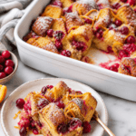 Cranberry Orange French Toast Bake