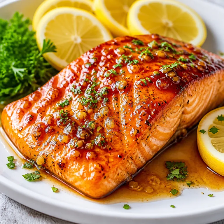Honey Garlic Glazed Salmon (Easy Weeknight Dinner)