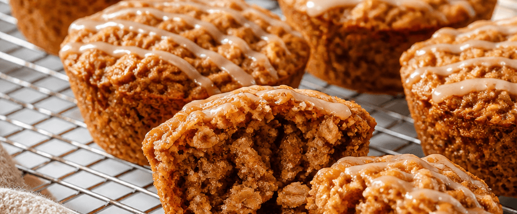 Delicious Baked Gingerbread Oatmeal Cups