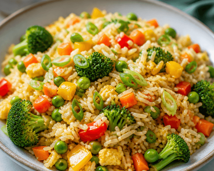 Homemade Vegetable Fried Rice