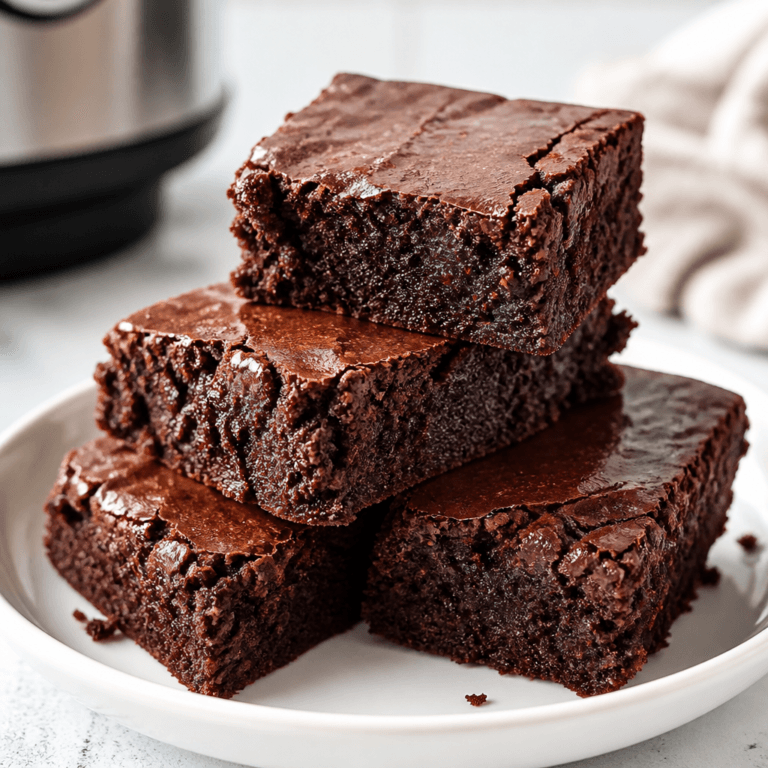 Fudgy Instant Pot Brownies
