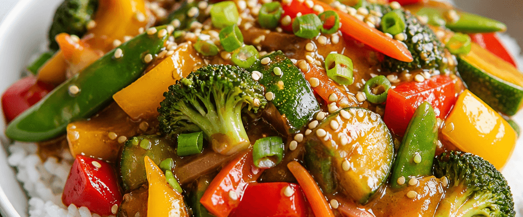 Vegetable Stir-Fry with Rice