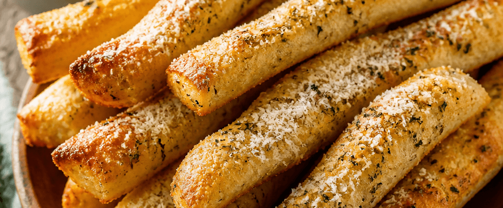 Parmesan Herb Breadsticks Made Easy