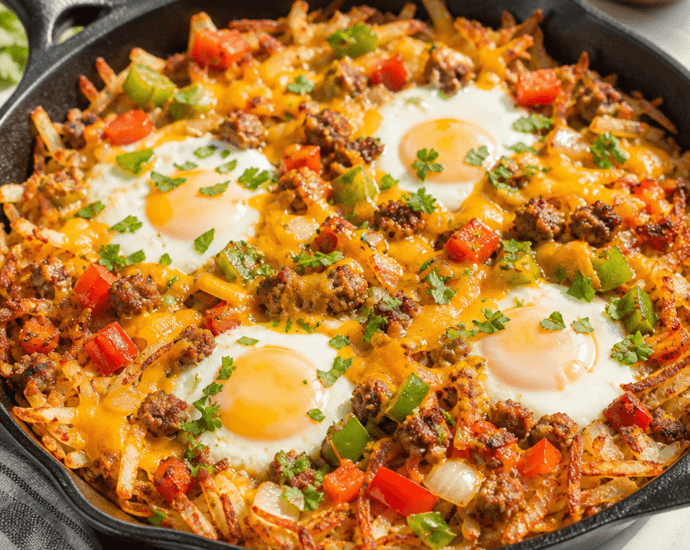 Easy Hash Brown Breakfast Skillet You Need to Try
