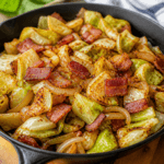 Crispy Bacon and Cabbage Skillet