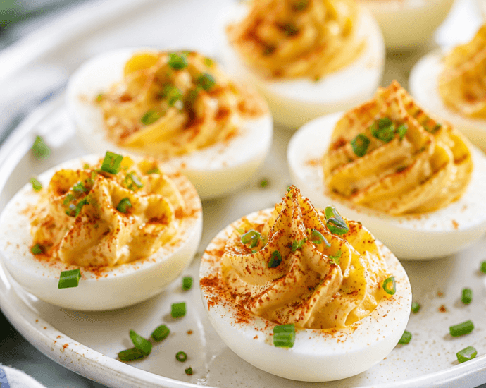 Irresistible Deviled Eggs with a Smoky Twist