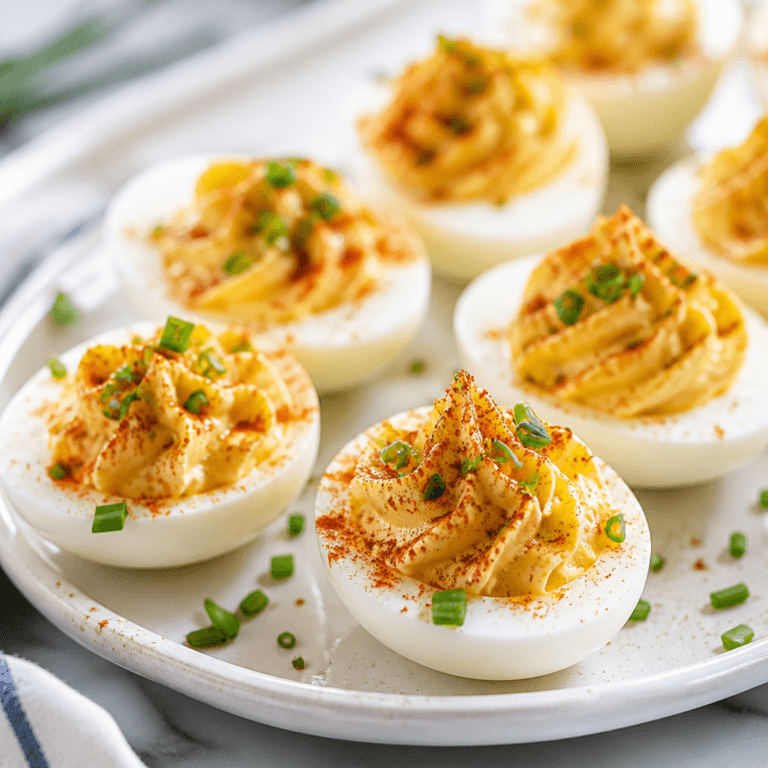 Deviled Eggs with a Smoky Twist