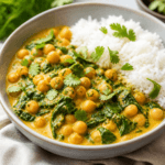 Chickpea and Spinach Curry