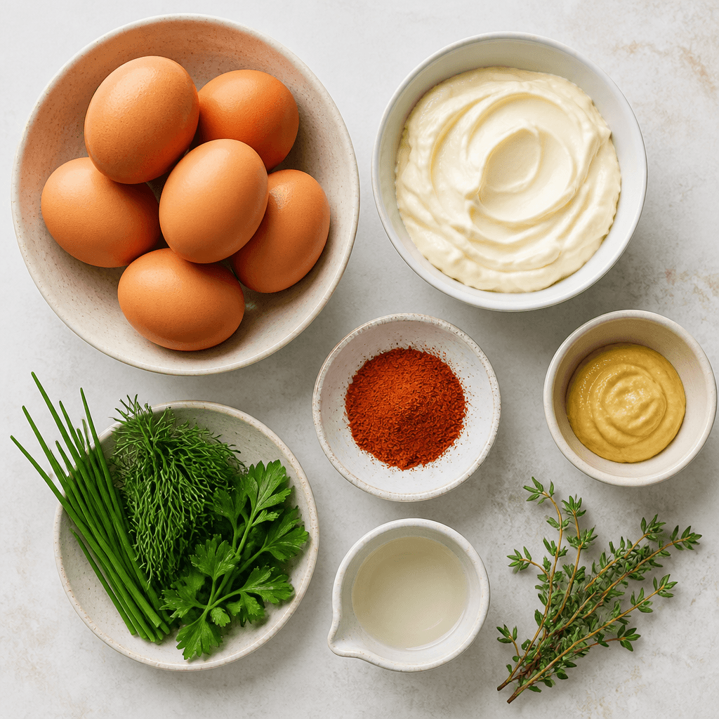 deviled eggs ingredients