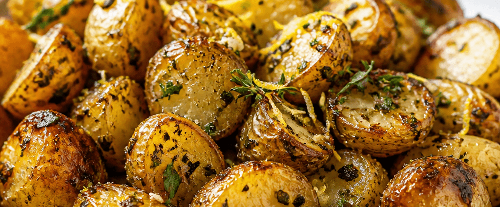Perfect Herb Butter Roasted Baby Potatoes Recipe