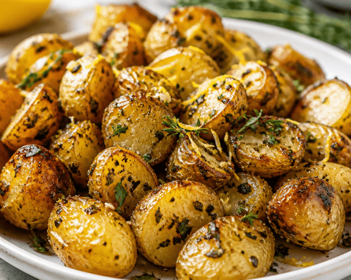 Perfect Herb Butter Roasted Baby Potatoes Recipe