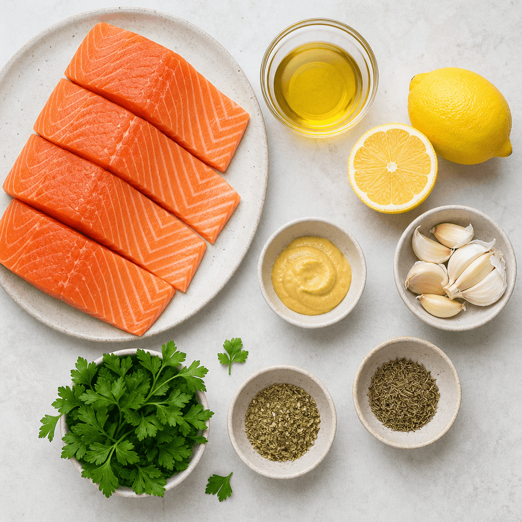 Lemon Herb Salmon ingredients