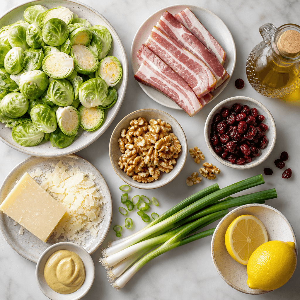 brussels sprout salad ingredients