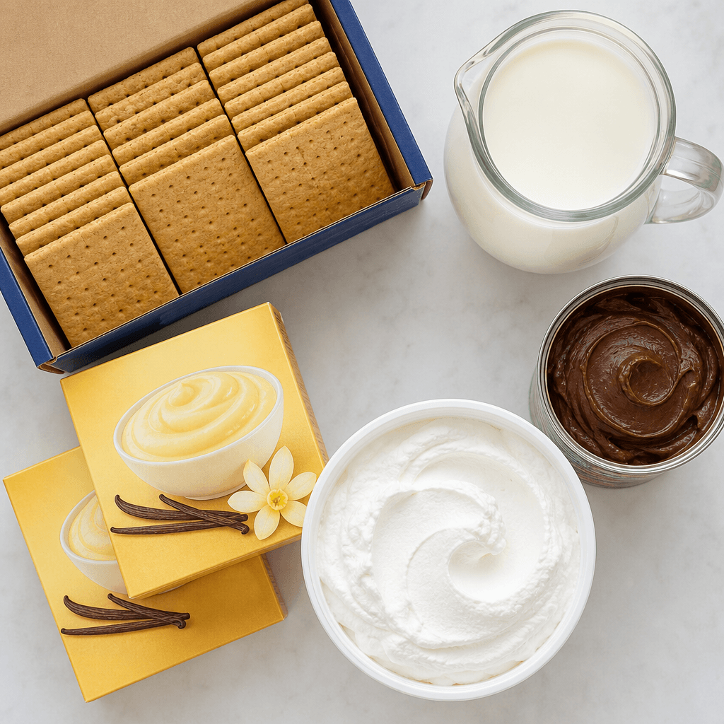 eclair cake ingredients