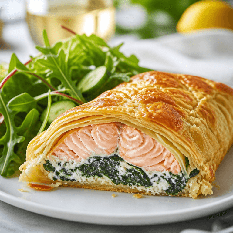 Elegant Salmon en Croute Recipe