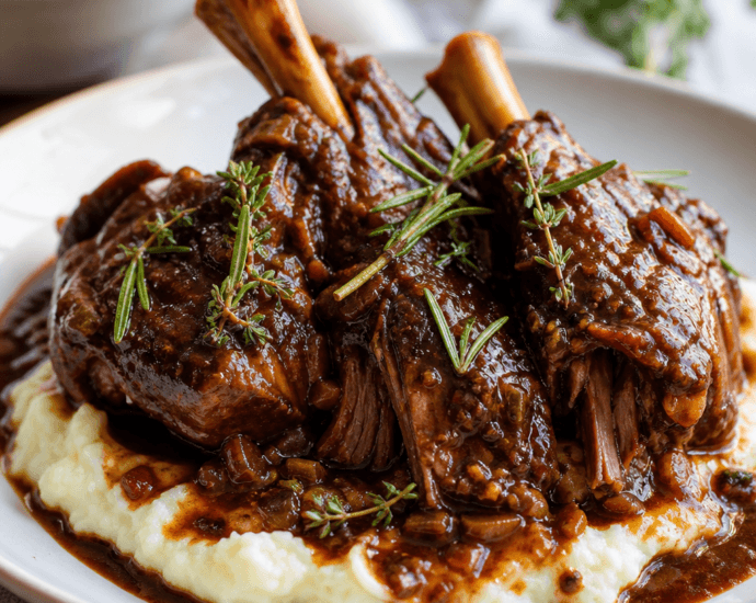 Braised Lamb Shanks