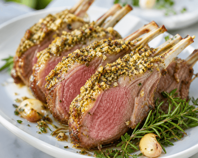 Herb Crusted Rack of Lamb
